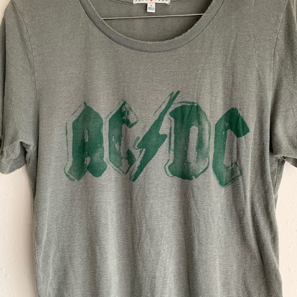 ❌SOLD❌Junk Food AC/DC Green T-shirt Size Small - Picture 7 of 12